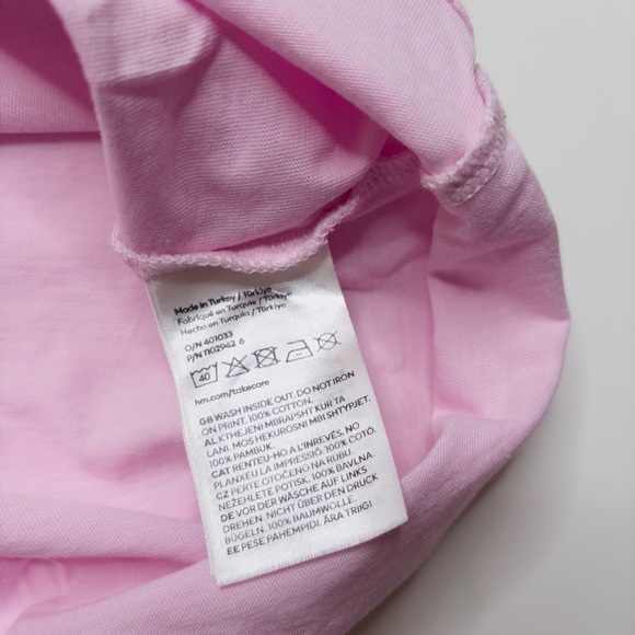 H&M Disney’s Star Wars Mandalorian Baby Yoda 2 Oversized T-Shirts US Youth 20 - Picture 7 of 12